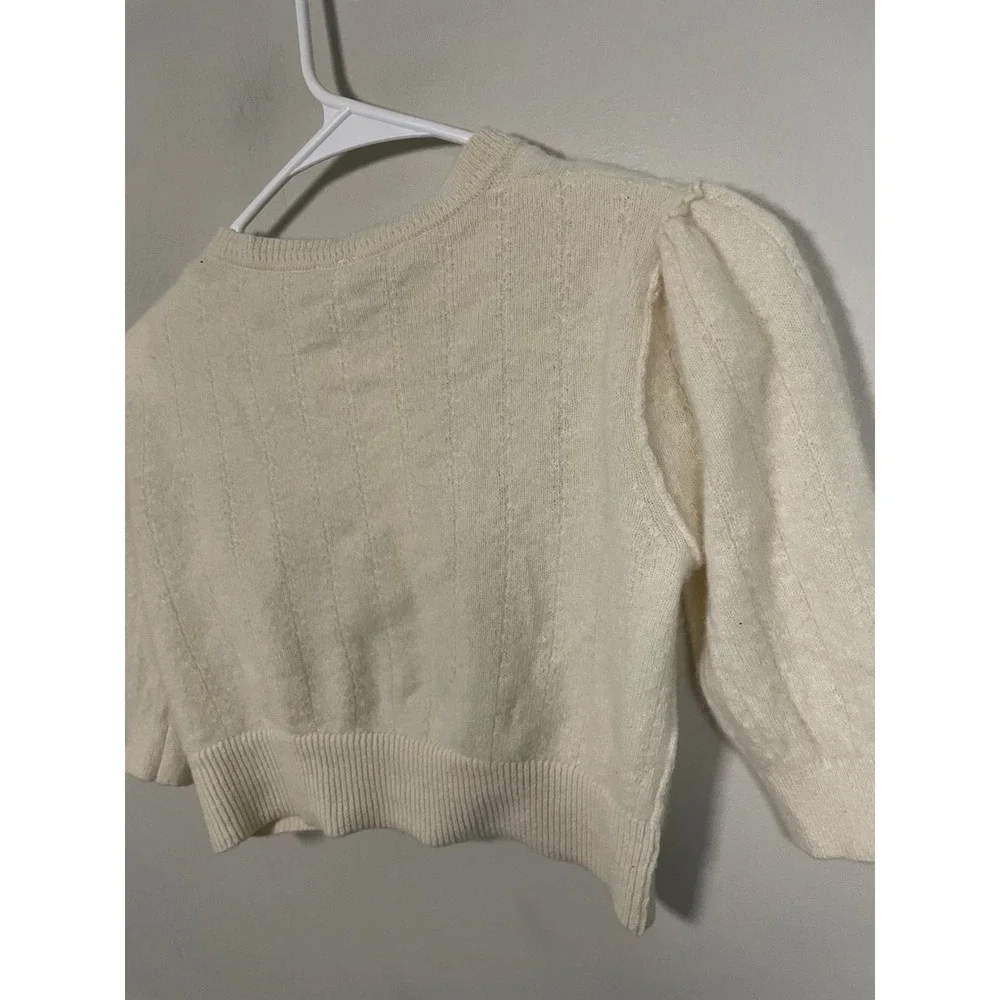 Free People Ember Cashmere Cardigan In Cream Size XS Classic Preppy Old Money